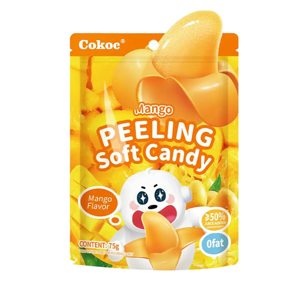 Cokoc | Caramelle Morbide Pelabili 75g – Gusto Mango