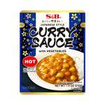 S&B | Curry Giapponese con Verdure 210g – Piccante
