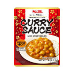 S&B | Curry Giapponese con Verdure 210g – Piccantezza Media
