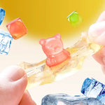 Serie Animali | Caramelle 3D Pelabili 60g - Gusto di Frutta Mista