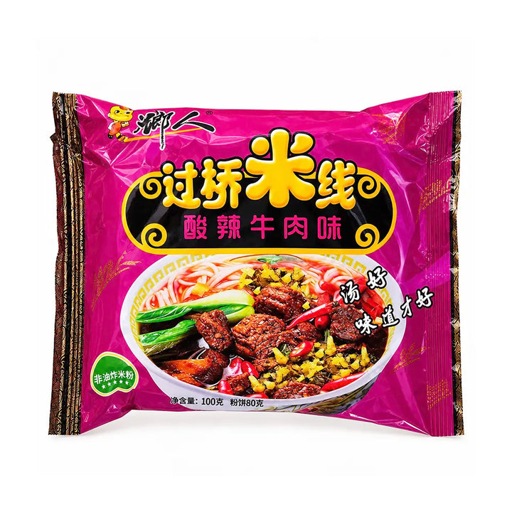 Vermicelli di Riso Istantanei 100g – Gusto Manzo Agropiccante