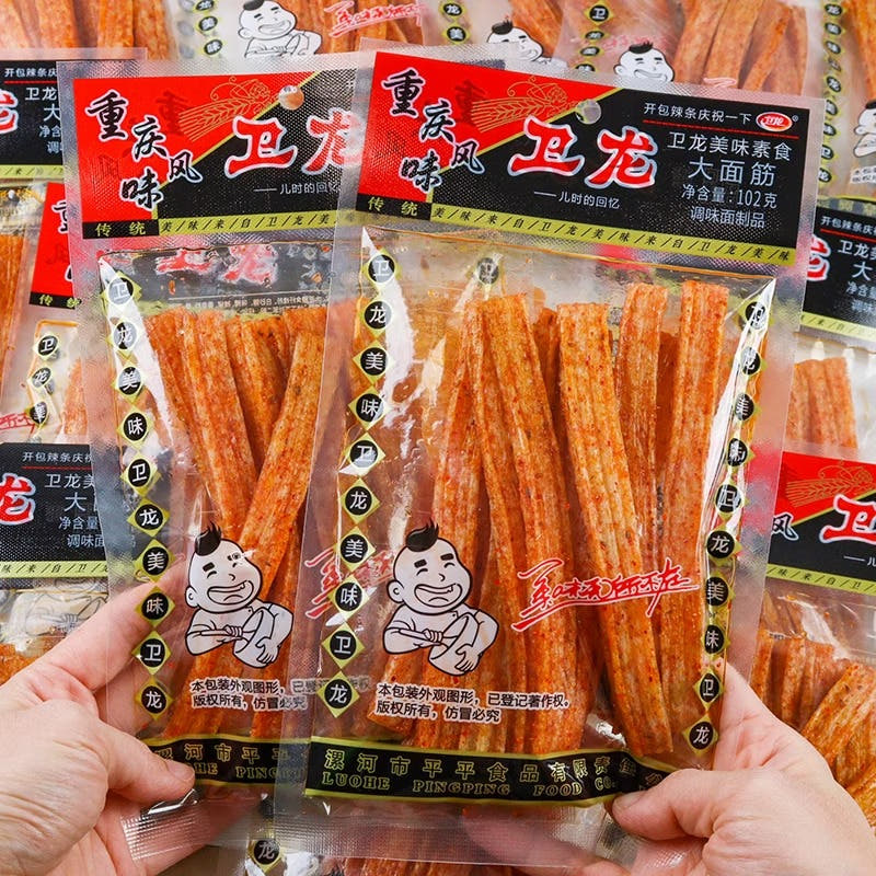 Wei Long | Von LaTiao 106g - Chinesischer glutenfreier Snack