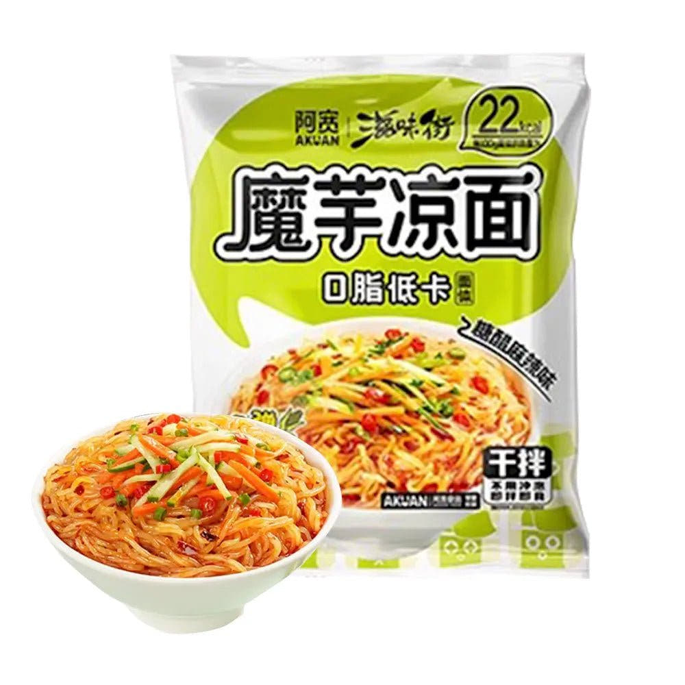 AKUAN | Noodles di Konjac 173g – Gusto Piccante Agrodolce - Trovasia - I05 - SK004 - 04