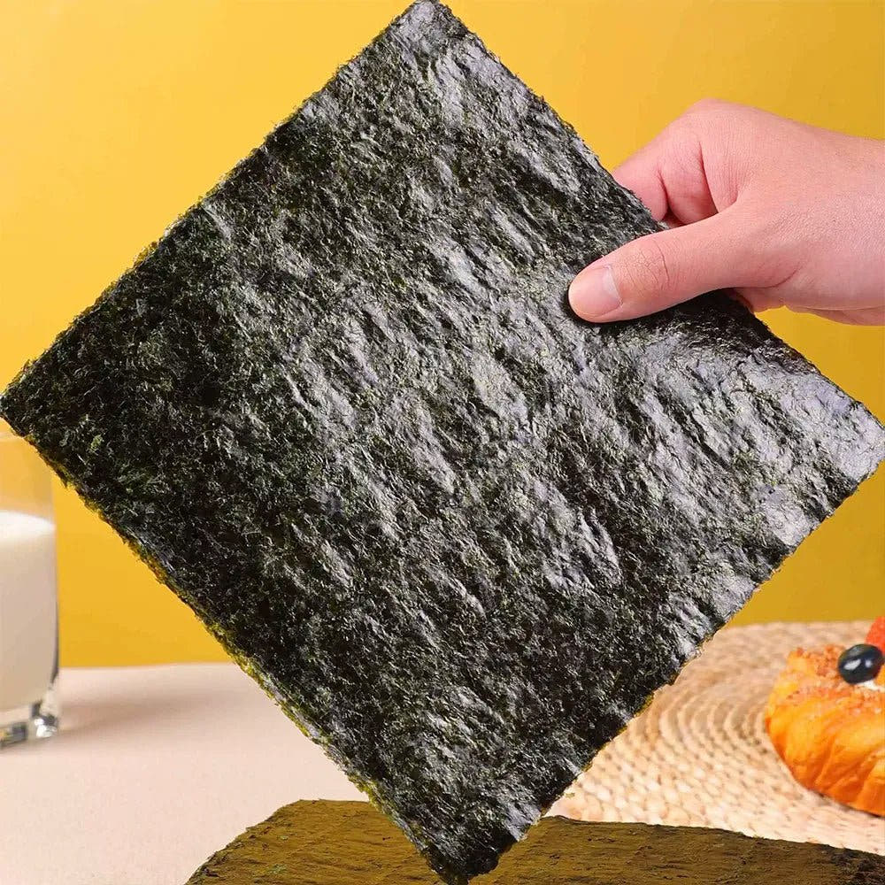 Alga Nori Tostata per Sushi - 10 fogli 28g - Trovasia - HT0001