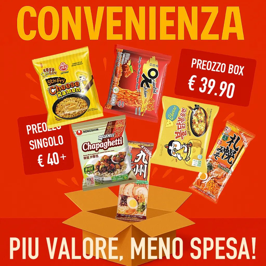 Asia Ramen Box – Il gusto della sorpresa in ogni pacco! - Trovasia -