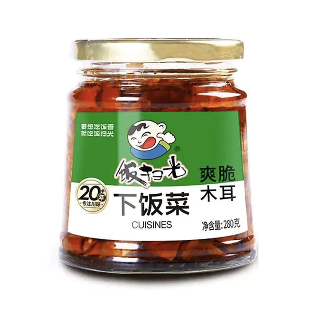 Funghi Mu Er Saltati 280g - Trovasia - c1200501