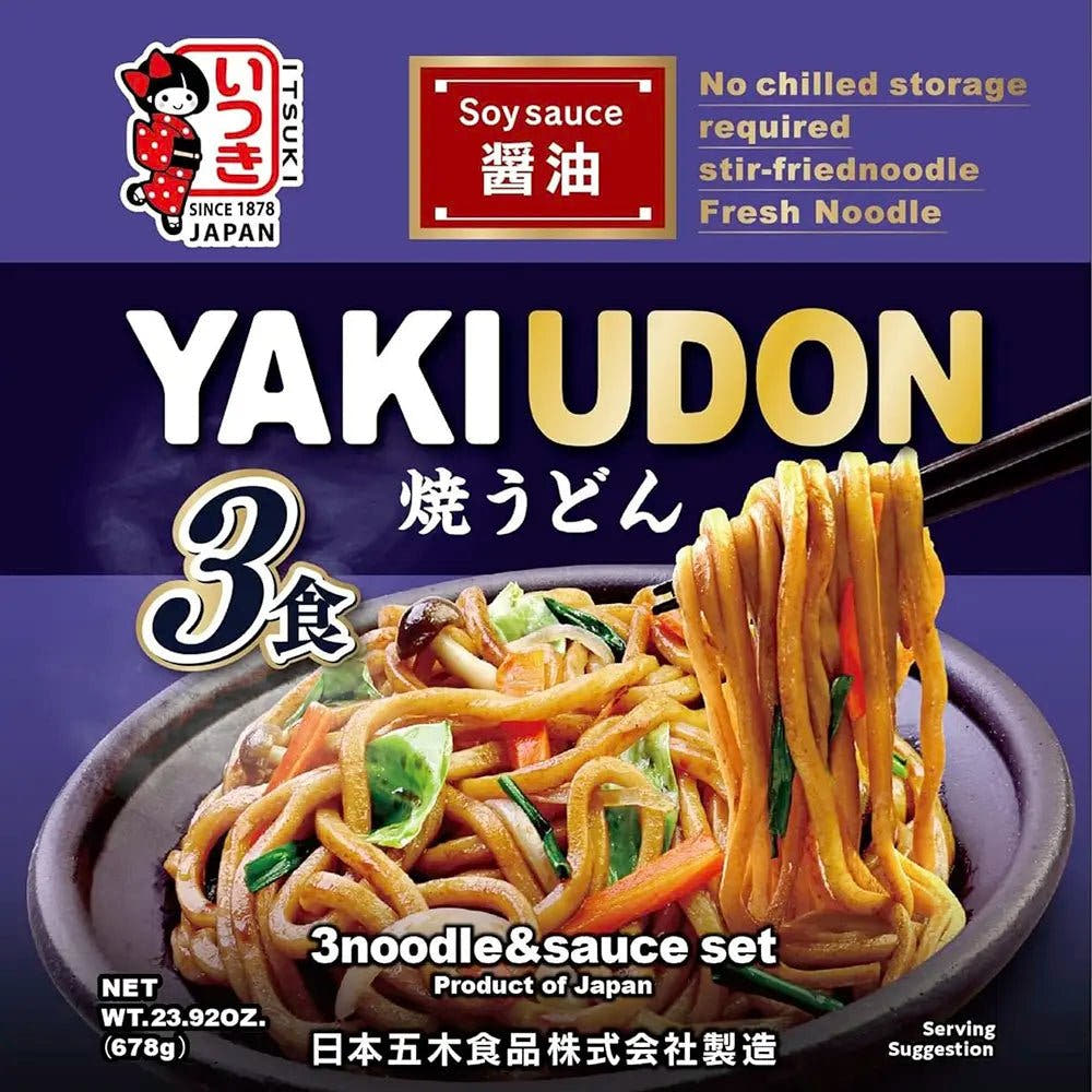 Itsuki | Kit YakiUdon 678g (3 Porzioni) – con Salsa di Soia - Trovasia - I07003 - 02