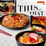 Mama OK Series Instant Noodles - Gusto Piccante Coreano - Trovasia - I01032 - 02