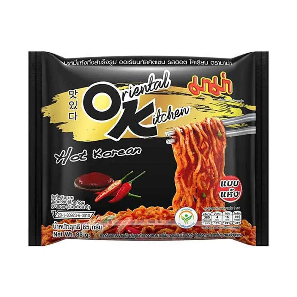 Mama OK Series Instant Noodles - Gusto Piccante Coreano - Trovasia - I01032 - 02