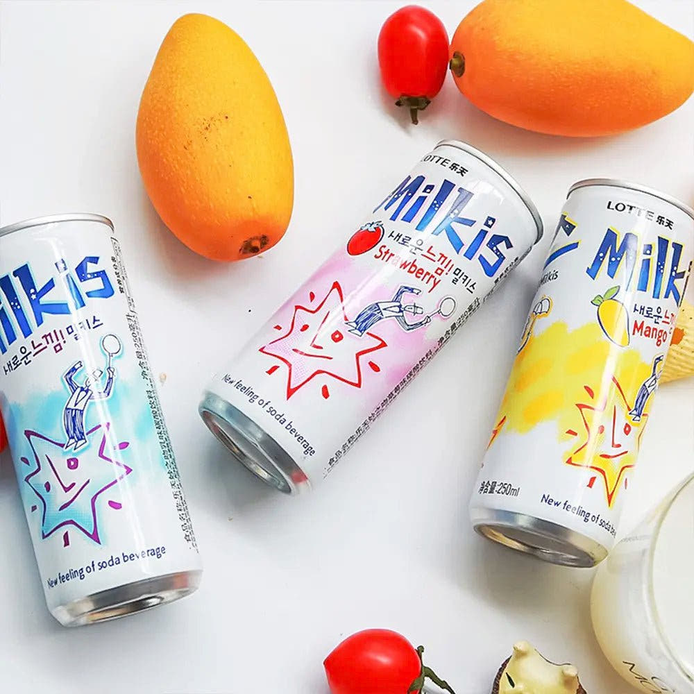 Milkis | Bevanda Gassata Coreana 250ml – Gusto Originale - Trovasia - B04005 - 01