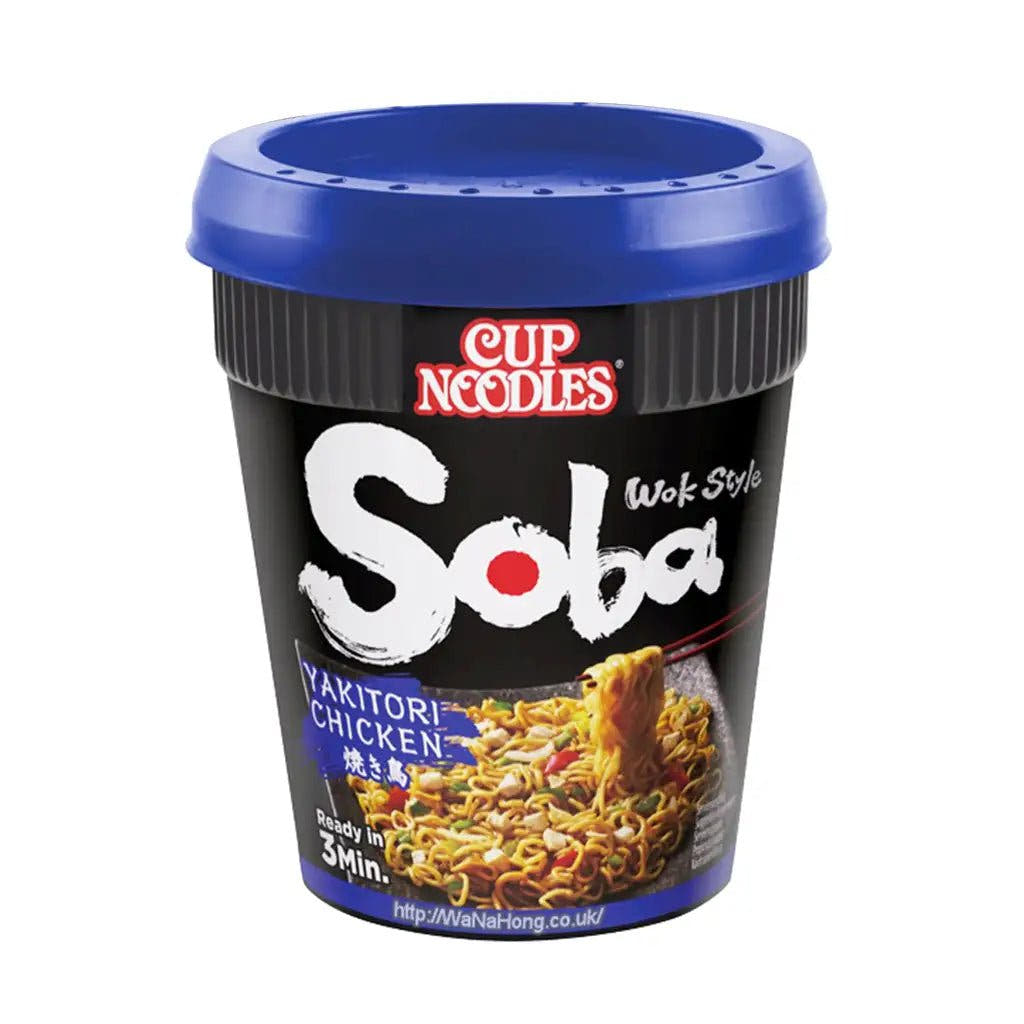 Nissin Stir - Fry Soba Istantanei - Gusto Yakitori 85g - Trovasia - I0200101