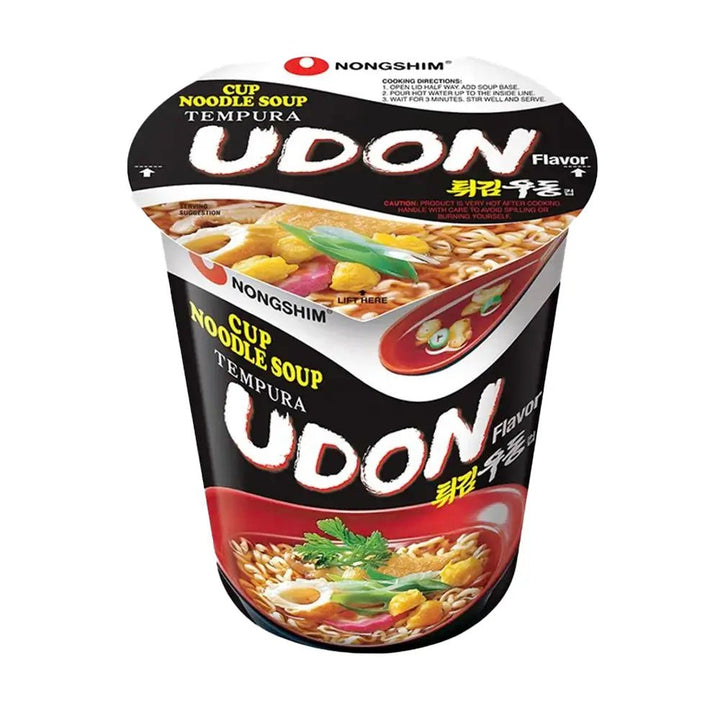 Nongshim | Udon Cup 62g – Gusto Tempura - Trovasia - I07001 - 01