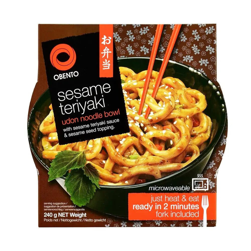 Obento | Udon Bowl Pronto in 2 Minuti – Gusto Sesamo e Teriyaki - Trovasia - I07002 - 01