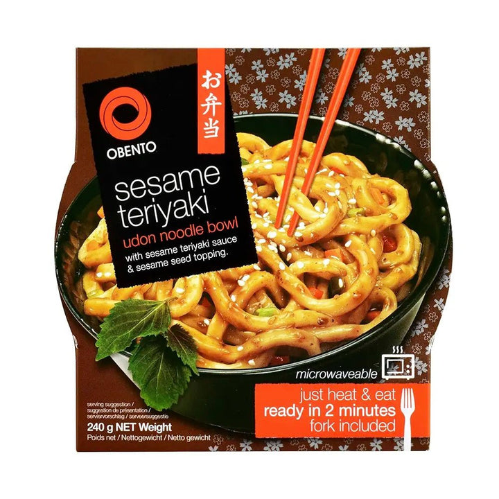 Obento | Udon Bowl Pronto in 2 Minuti – Gusto Sesamo e Teriyaki - Trovasia - I07002 - 01