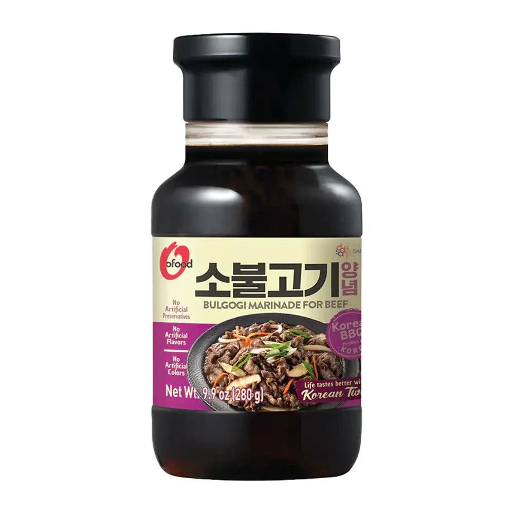 O’Food | Salsa Marinata Bulgogi per Manzo 280g – Stile BBQ Coreano - Trovasia - C08012 - 01