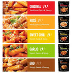 O’Food | Tteokbokki 260g (2 Porzioni) – Gusto Originale con Salsa Gochujang - Trovasia - I08008 - 01