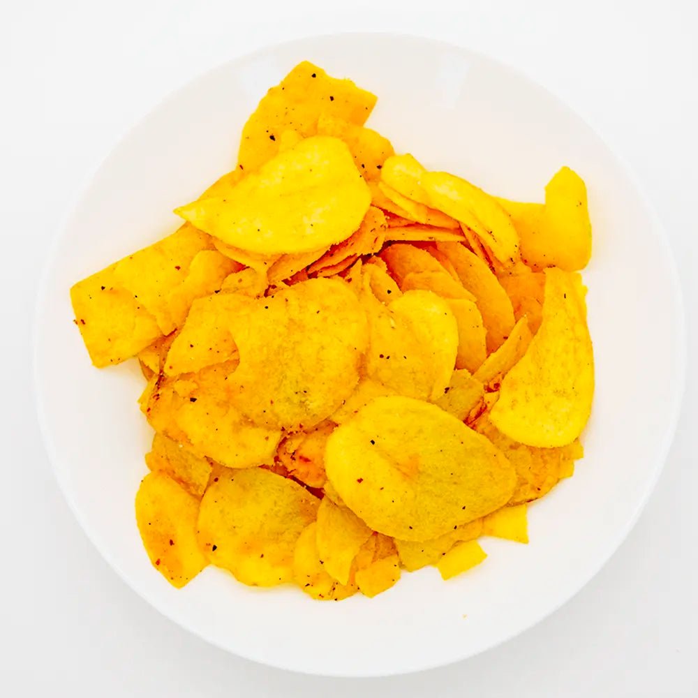 Oishi | Patatine Rustiche 50g - Gusto Tuorlo Salato - Trovasia - S03003 - 0106