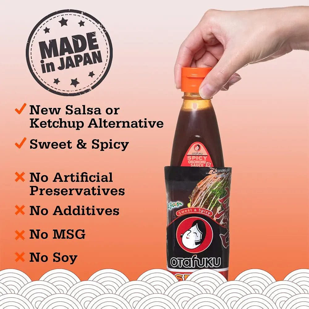 Otafuku | Salsa Okonomi per Topping 300g - Piccante - Trovasia - A08015 - 04