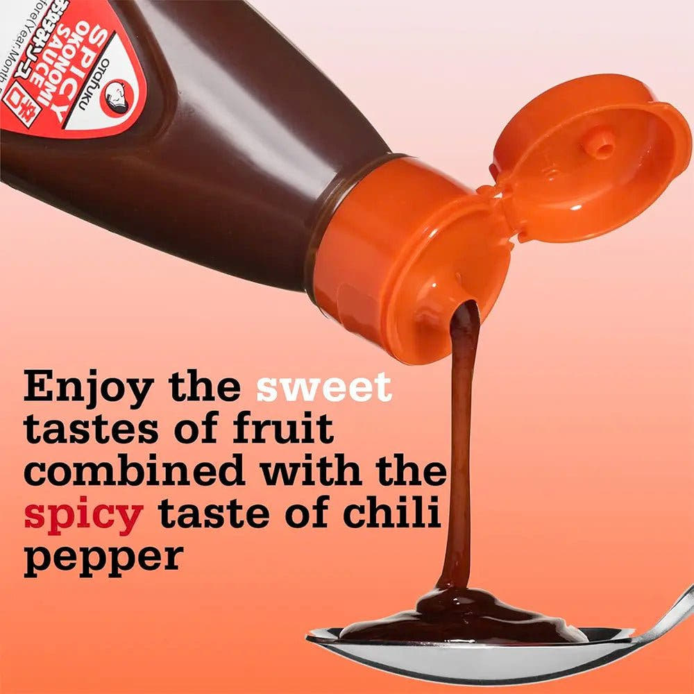 Otafuku | Salsa Okonomi per Topping 300g - Piccante - Trovasia - A08015 - 04