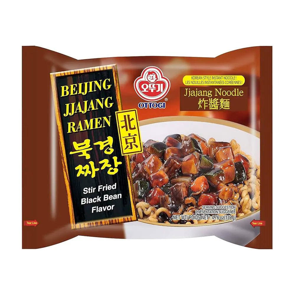 Ottogi | Beijing Jjajang Ramen – Gusto Salsa di Fagioli Neri Saltata - Trovasia - I01003 - 0801
