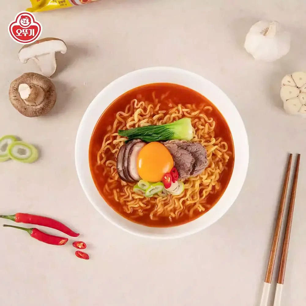 Ottogi | Jin Ramen 120g - Gusto Piccante - Trovasia - I01003 - 0201