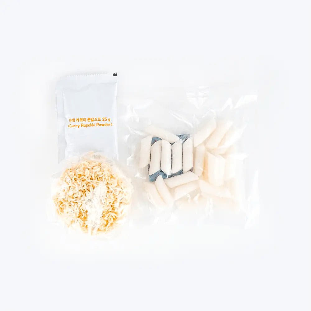 Rabokki 145g (Ramen con Tteokbokki) - Gusto Curry - Trovasia - I08006 - 04