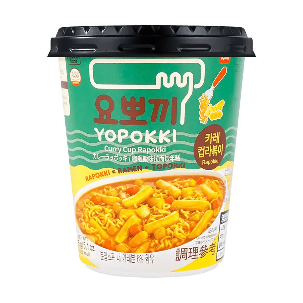Rabokki 145g (Ramen con Tteokbokki) - Gusto Curry - Trovasia - I08006 - 04