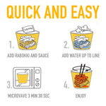 Rabokki 145g (Ramen con Tteokbokki) - Gusto Jjajang - Trovasia - I08006 - 02