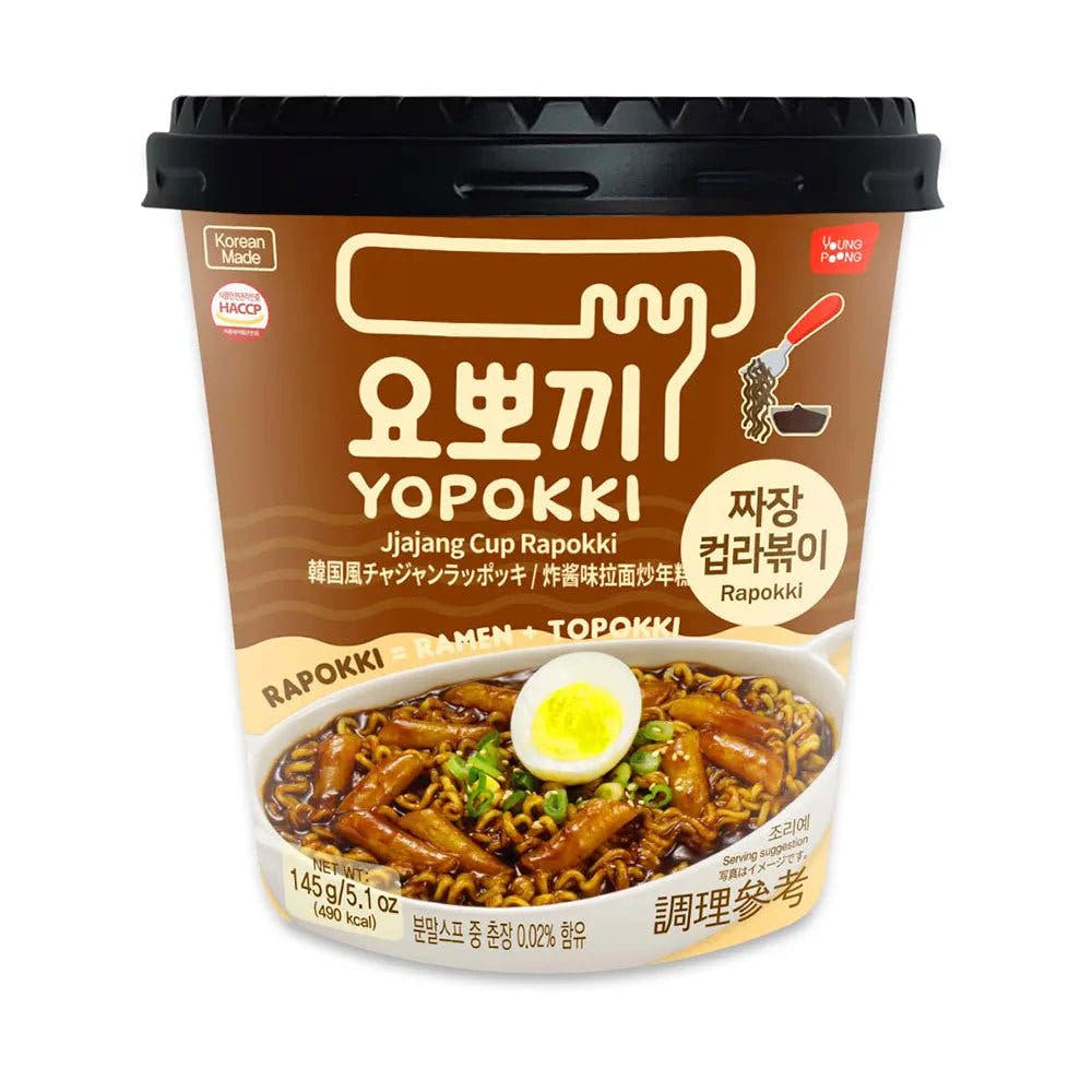 Rabokki 145g (Ramen con Tteokbokki) - Gusto Jjajang - Trovasia - I08006 - 02