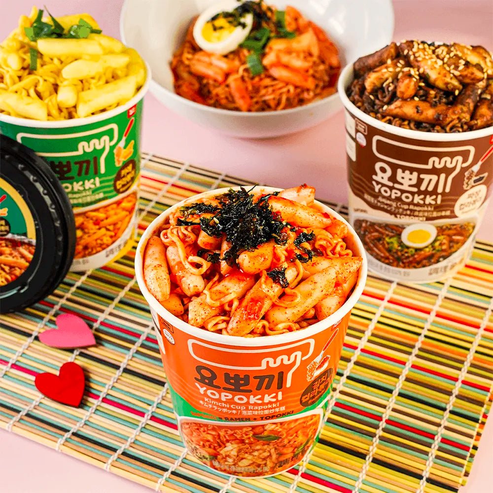 Rabokki 145g (Ramen con Tteokbokki) - Gusto Kimchi - Trovasia - I08006 - 03