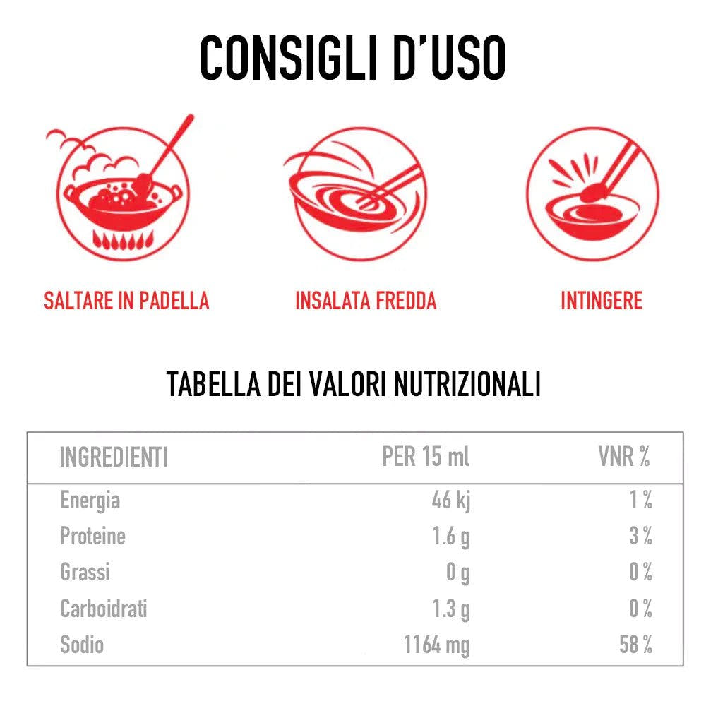 Salsa di Soia Chiara 500ml - Trovasia - C01001 - 01