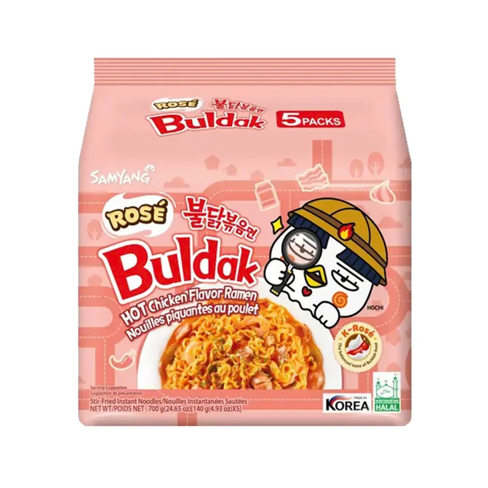 Samyang | Buldak Ramen 5pz - Gusto Rose Carbonara - Trovasia - I01001 - 1003
