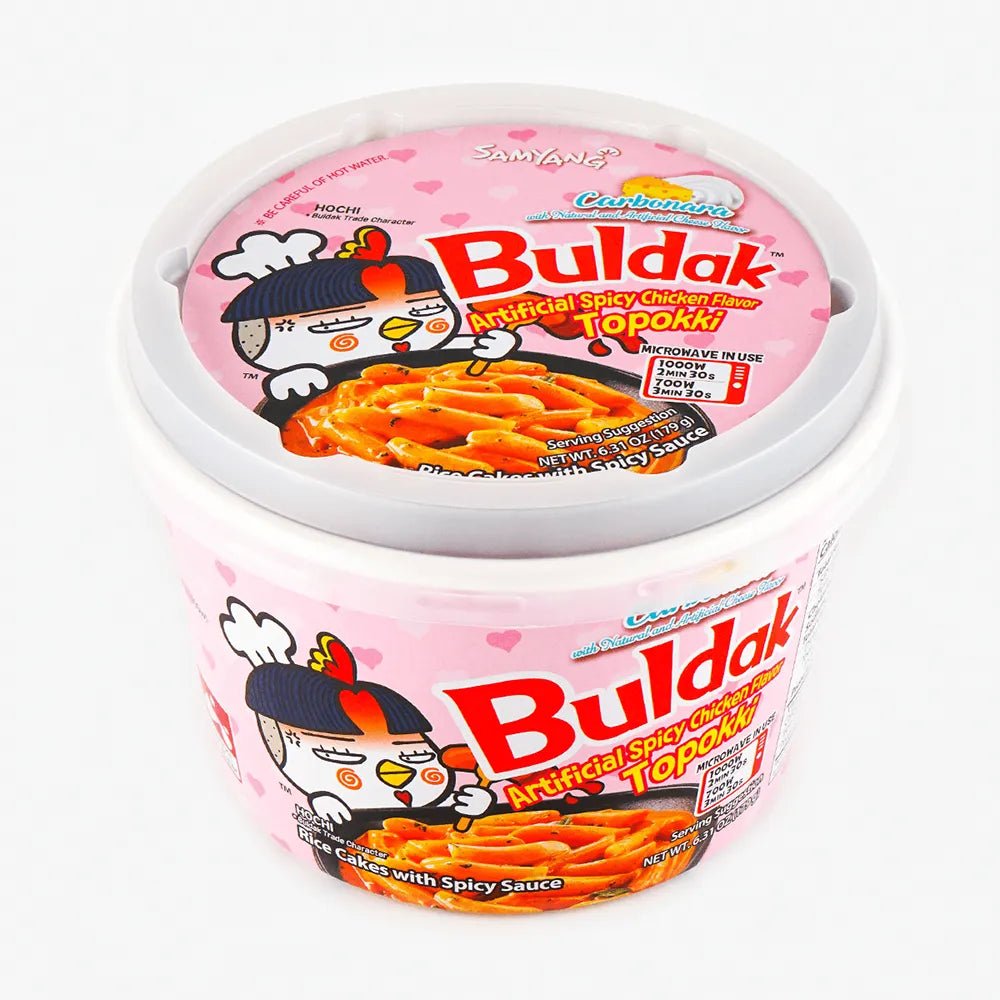 Samyang Tteokbokki 185g - Gusto Carbonara - Trovasia - I08007 - 02