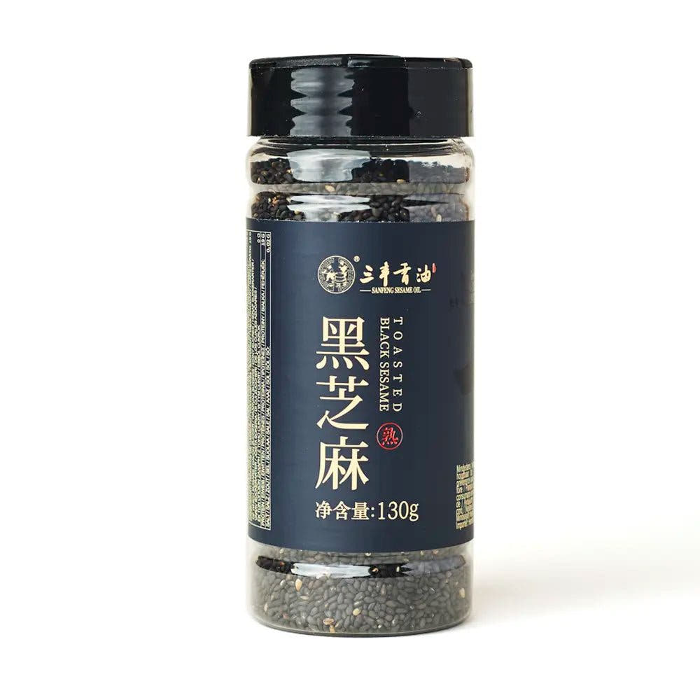 Semi di Sesamo Nero Tostati 130g - Trovasia - A08011 - 02