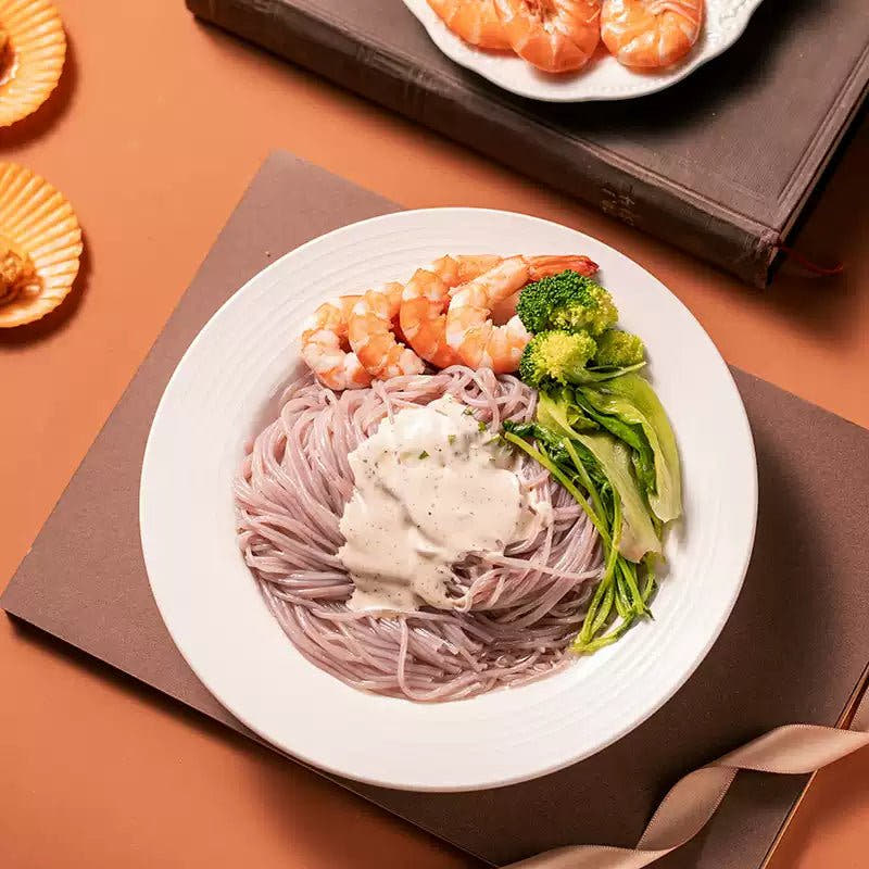 Spaghetti di Konjac e Riso Nero 400g - Trovasia - A05003 - 01