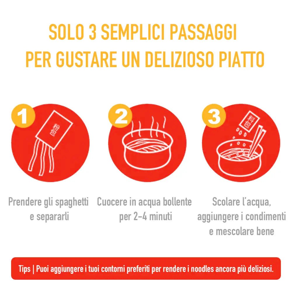 Spaghetti di Patate con Salsa al Sesamo 268g - Trovasia - I04009 - 02