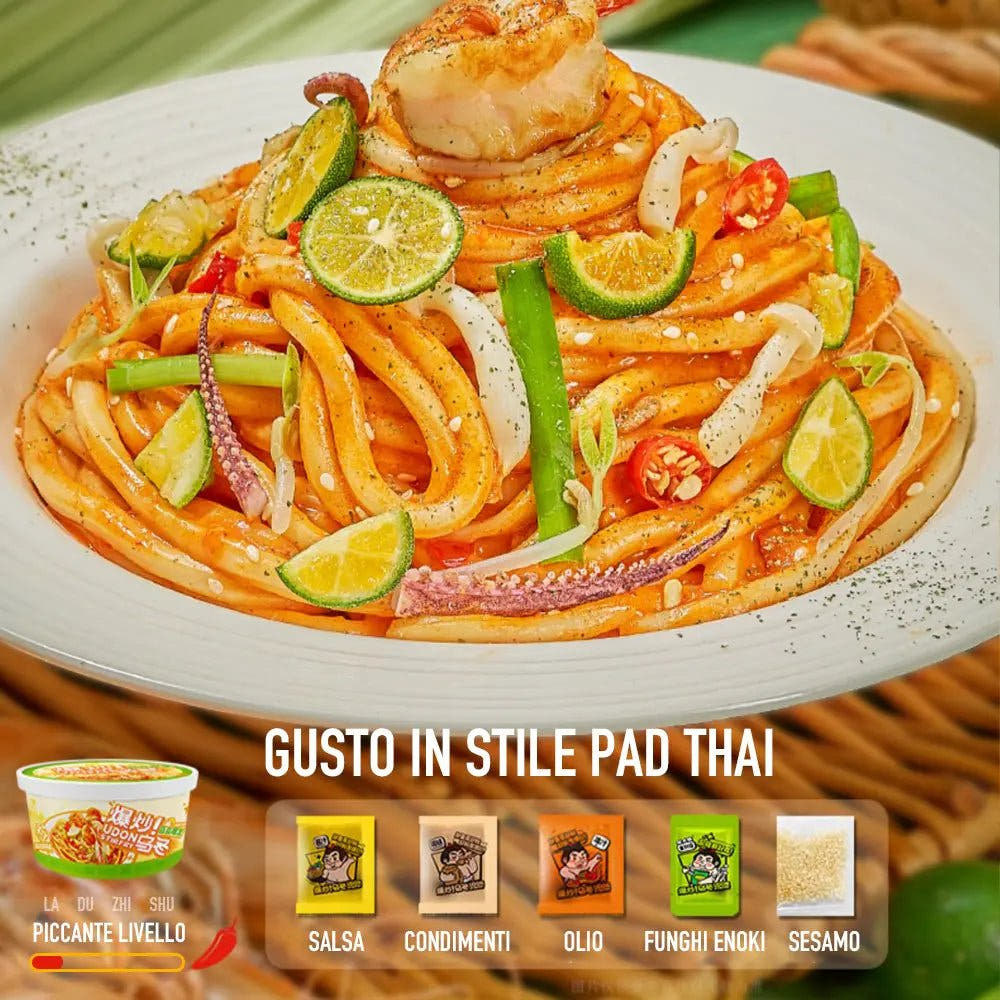 Stir - Fry Udon 280g - Gusto Curry al Cocco - Trovasia - I0102604