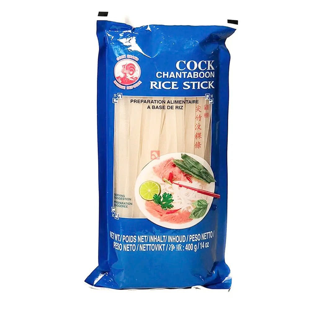 Tagliatelle di Riso 400g - Per Pho / Pad Thai - Trovasia - A09 - RS005 - 01