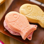 Taiyaki Wafer Snack 16.5g - Crema alla Fragola e Cioccolato - Trovasia - S10015 - 03