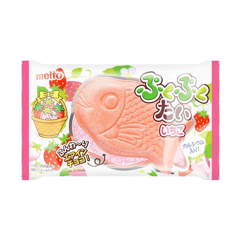 Taiyaki Wafer Snack 16.5g - Ripieno alla Fragola - Trovasia - S10015 - 02