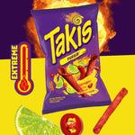 Takis Fuego Rolls 100g - Gusto Chilli & Lime - Trovasia - S03019 - 01