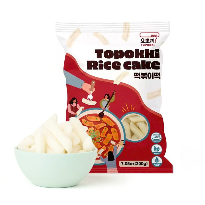 Topokki | Tteokbokki 200g – Gnocchi di Riso Coreano - Trovasia - A09019 - 01