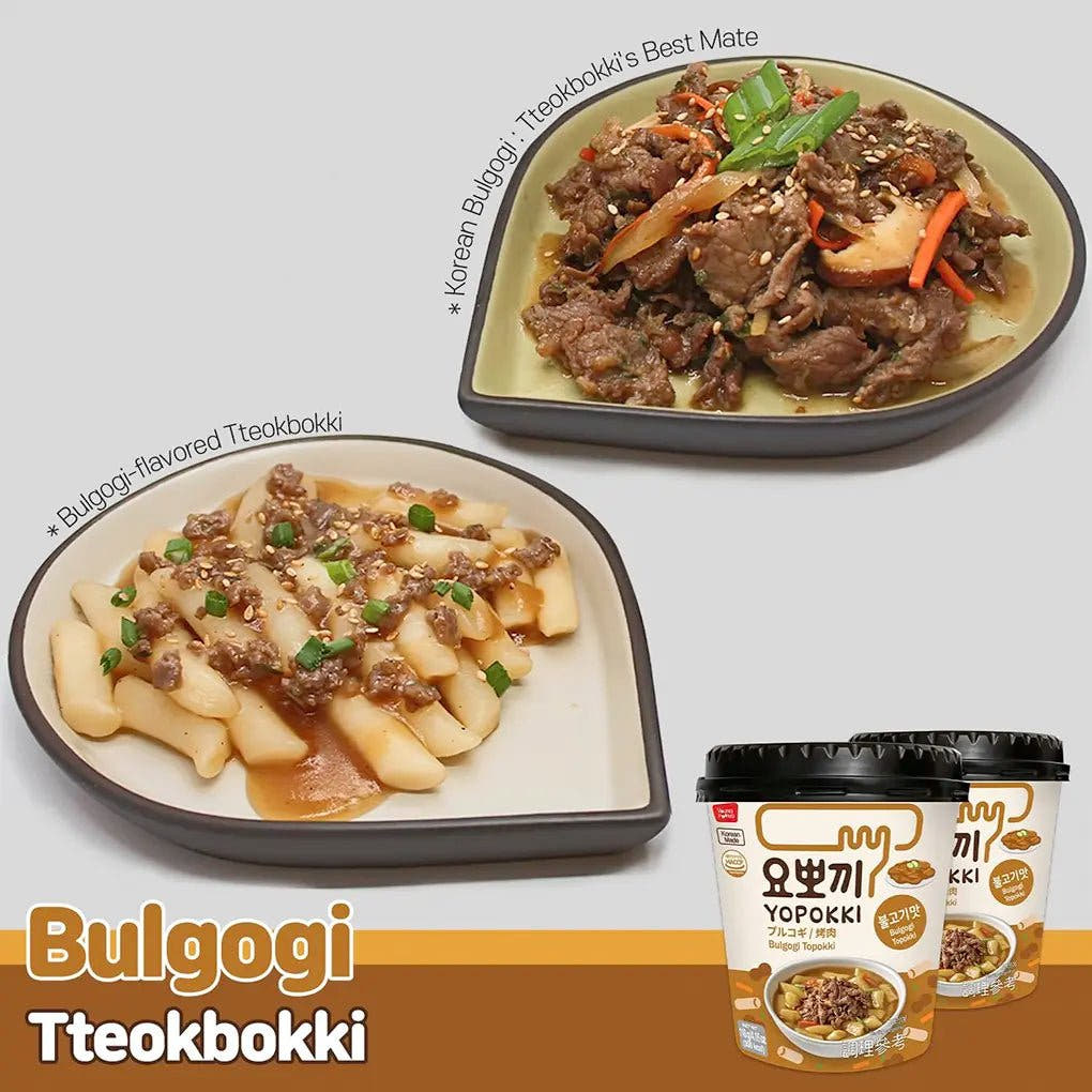 Yopokki | Tteokbokki Cup – Gusto Bulgogi - Trovasia - I08001 - 0702