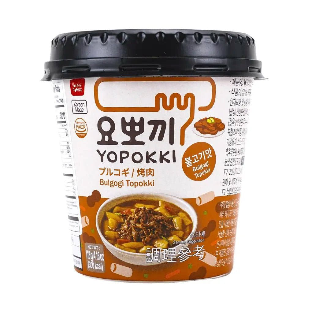 Yopokki | Tteokbokki Cup – Gusto Bulgogi - Trovasia - I08001 - 0702
