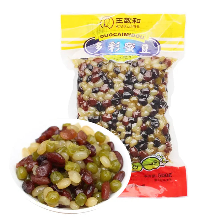 Kandierte Azukibohnen und gemischte Bohnen 500 g