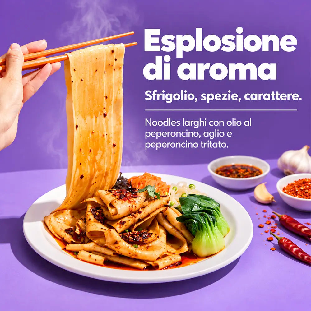 Biangbiang Mian 217g – Gusto chili all’olio Xi’an