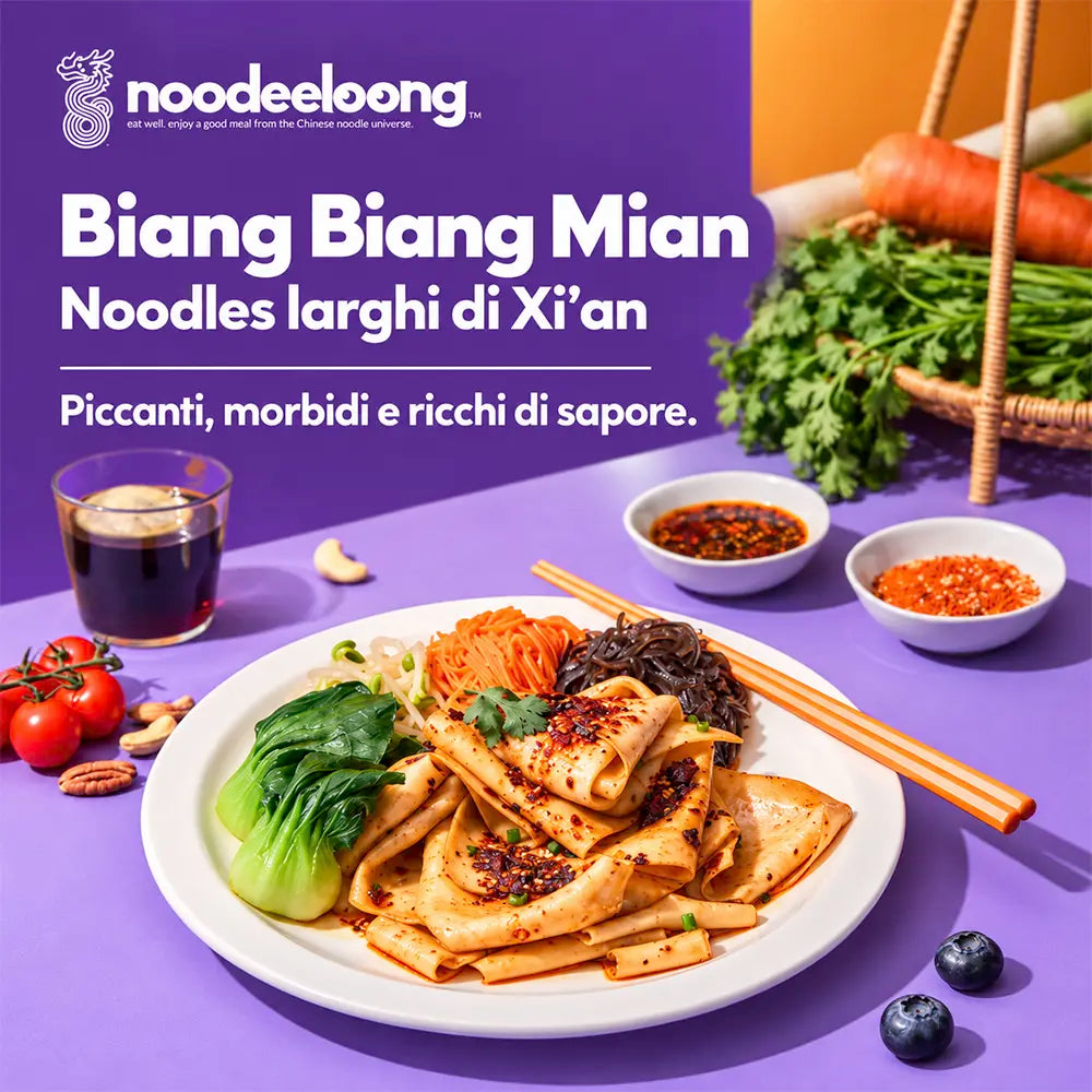Biangbiang Mian 217g – Gusto chili all’olio Xi’an