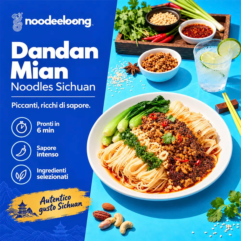Dandan Mian 242g – Noodles Piccanti al Pepe di Sichuan