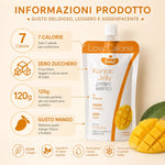 Delief | Gelatina di Konjac 120g - Gusto Mango