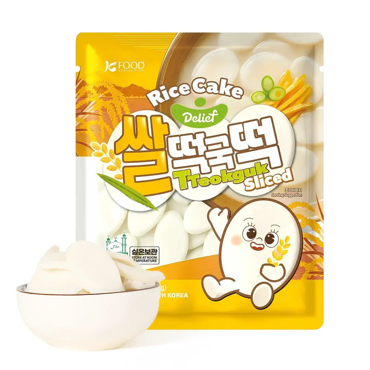 Delief | Gnocchi di Riso Coreani 300g - Fette Tteokguk